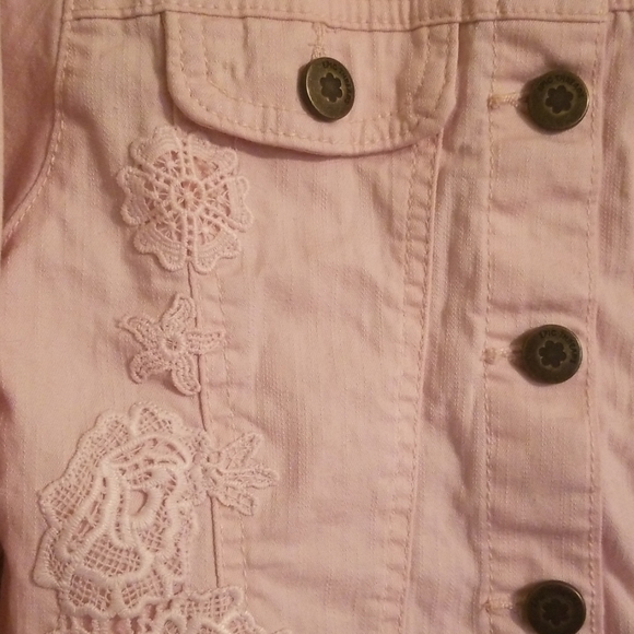 Epic threads girls pink jean jacket. - Picture 2 of 5